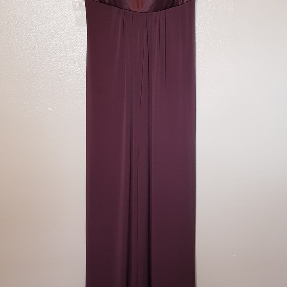 BRIDAL JERSEY V NECK DRESS W/NWT SIZE 12 (001) - Picture 3 of 5